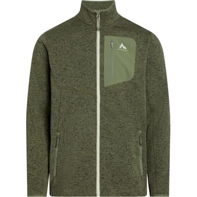 Mc Kinley Mckinley Skeena III Fleecejacka för män, Melange/Olive Da, 4XL Mc Kinley Mckinley Skeena III Fleecejacka för män, Melange/Olive Da, 4XL
