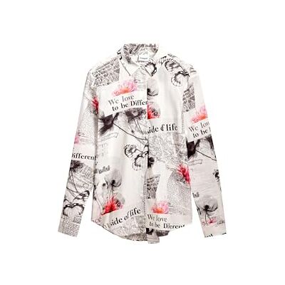 Desigual CAM_NARA, 1000 Blanco, XL, Vit, XL Desigual CAM_NARA, 1000 Blanco, XL, Vit, XL