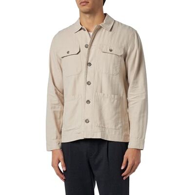 CASUAL FRIDAY Herr CFJacobs 0080 linne shacket jacka, 154503/Chateau grå, XL, 154503/Chateau Grå, XL CASUAL FRIDAY Herr CFJacobs 0080 linne shacket jacka, 154503/Chateau grå, XL, 154503/Chateau Grå, XL