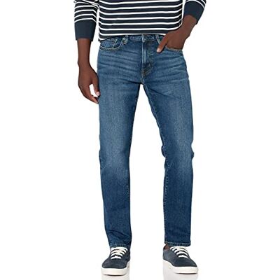 Amazon Essentials Men's Jeans atletisk passform, Vintage tvättad, 36W / 29L Amazon Essentials Men's Jeans atletisk passform, Vintage tvättad, 36W / 29L