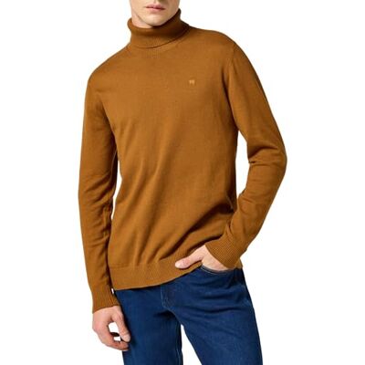 Wrangler Turtleneck sweatshirt för män, Munkar rock, S Wrangler Turtleneck sweatshirt för män, Munkar rock, S