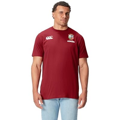 Canterbury Röd Rugby British & Irish Lions Bomulls-T-Shirt - T-Shirt Canterbury Röd Rugby British & Irish Lions Bomulls-T-Shirt - T-Shirt