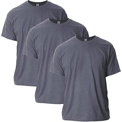 Gildan Män ultra bomull t-shirt, stil G2000, multipack, mörk ljung (3-pack), stor (förpackning med 3) Gildan Män ultra bomull t-shirt, stil G2000, multipack, mörk ljung (3-pack), stor (förpackning med 3)
