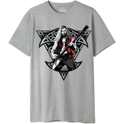 Marvel METLATMTS011 T-shirt, grå melange, S herr, Grå blandning, S Marvel METLATMTS011 T-shirt, grå melange, S herr, Grå blandning, S