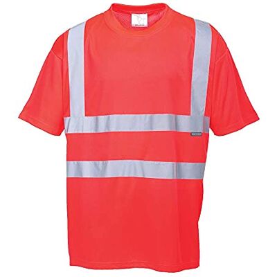 Portwest Säkerhets-t-shirt storlek M röd S478RERM Portwest Säkerhets-t-shirt storlek M röd S478RERM