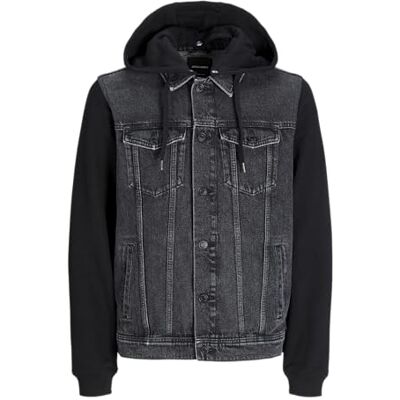 JACK & JONES JACK&JONES JJIJEAN JJJACKET W Sweat WI 204 jeansjacka, svart denim, S, Svart denim, S JACK & JONES JACK&JONES JJIJEAN JJJACKET W Sweat WI 204 jeansjacka, svart denim, S, Svart denim, S