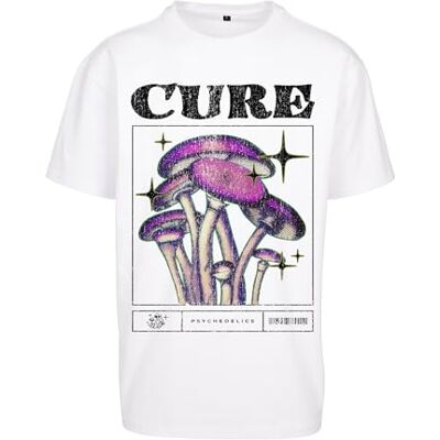 Tee Herr Cure Oversize T-shirt, Vit, XL Tee Herr Cure Oversize T-shirt, Vit, XL