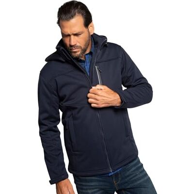 JP 1880 JP1880 Softshelljacka för män, utomhus, vind, vattenavvisande, upp till 8XL jackor, blå, blå, 8XL JP 1880 JP1880 Softshelljacka för män, utomhus, vind, vattenavvisande, upp till 8XL jackor, blå, blå, 8XL