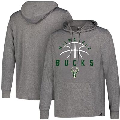 Ultra Game NBA Official Men’s Super Soft Lightweight Pullover Hoodie Sweatshirt Unisex, Milwaukee Bucks, Heather Charcoal, X-Large Ultra Game NBA Official Men’s Super Soft Lightweight Pullover Hoodie Sweatshirt Unisex, Milwaukee Bucks, Heather Charcoal, X-Large