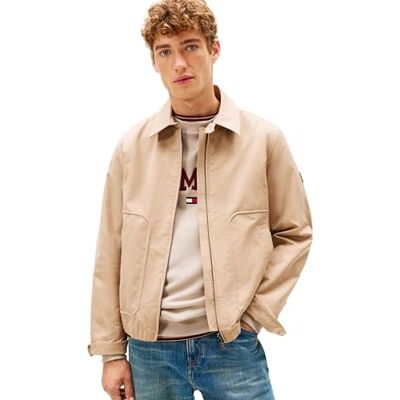 Tommy Hilfiger herr murgröna jacka MW0MW41864 andra jackor, BEIGE, M, BEIGE (Kustbrungrått), M Tommy Hilfiger herr murgröna jacka MW0MW41864 andra jackor, BEIGE, M, BEIGE (Kustbrungrått), M