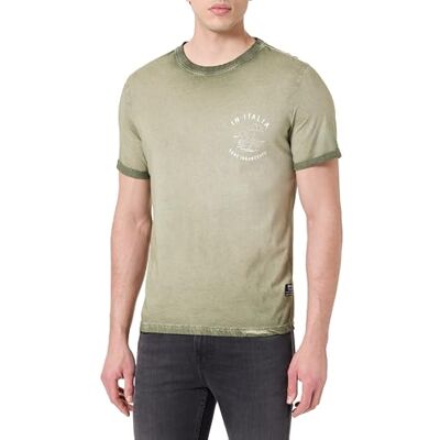 KEY LARGO KEYLARGO T-shirt för män MT KLPAZZO rund, Sage Green (1537), L KEY LARGO KEYLARGO T-shirt för män MT KLPAZZO rund, Sage Green (1537), L