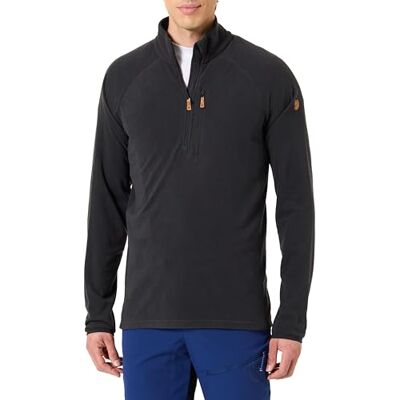 Fjällräven FJALLRAVEN 12600243-550 Övik Lite Fleece Half Zip M Lång Tröja Herr Svart Storlek S Fjällräven FJALLRAVEN 12600243-550 Övik Lite Fleece Half Zip M Lång Tröja Herr Svart Storlek S