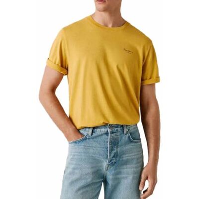 Pepe Jeans herr Jacko t-shirt, gul (Siena Yellow), M Pepe Jeans herr Jacko t-shirt, gul (Siena Yellow), M
