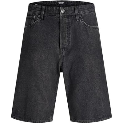 JACK & JONES Jjitony Jjoriginal shorts vid 730 Sn Pls – plus storlek, Svart denim, 42 JACK & JONES Jjitony Jjoriginal shorts vid 730 Sn Pls – plus storlek, Svart denim, 42