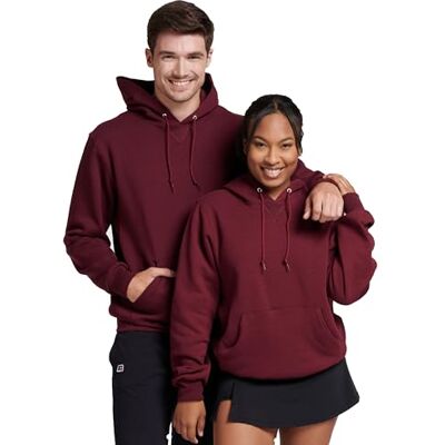 Russell Athletic Dri Power Hooded Sweatshirt, L, Maroon Russell Athletic Dri Power Hooded Sweatshirt, L, Maroon