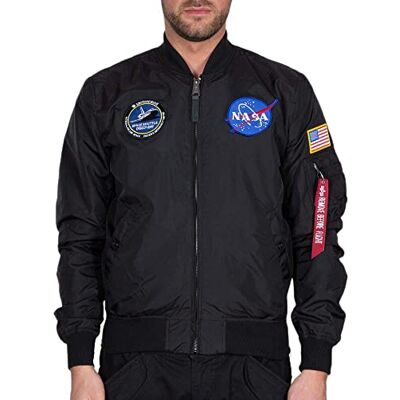 Alpha Industries bomberjacka för män, svart, XXL Alpha Industries bomberjacka för män, svart, XXL