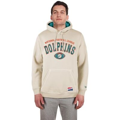 Miami Dolphins Unisex NFL 3-pack Down huvtröja Classic Stone Official Team Color sweatshirt Miami Dolphins Unisex NFL 3-pack Down huvtröja Classic Stone Official Team Color sweatshirt
