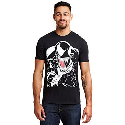 Marvel Herr Venom T-shirt LRG, svart (svart BLK), Large (Storlek: Large) Marvel Herr Venom T-shirt LRG, svart (svart BLK), Large (Storlek: Large)