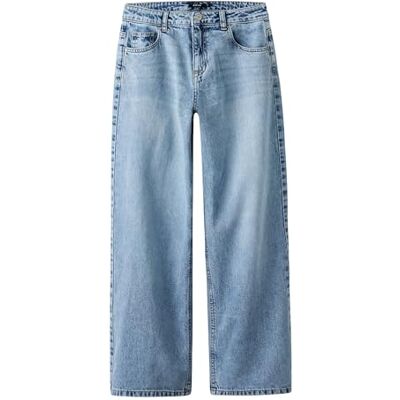 Lmtd Nlfsäng DNM Nw R Wide Pant Noos, Ljusblå denim, 134 Lmtd Nlfsäng DNM Nw R Wide Pant Noos, Ljusblå denim, 134