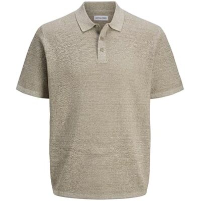 JACK & JONES Herr Jjegeorge stickad Polo Ss Sn skjorta, Koriander/Detalj: med Cloud Dancer, XS, Koriander/detalj: med molndansare, XS JACK & JONES Herr Jjegeorge stickad Polo Ss Sn skjorta, Koriander/Detalj: med Cloud Dancer, XS, Koriander/detalj: med molndansare, XS