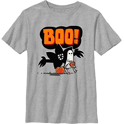 Stranger Things Boo kortärmad T-shirt, Grå ljung, S Stranger Things Boo kortärmad T-shirt, Grå ljung, S