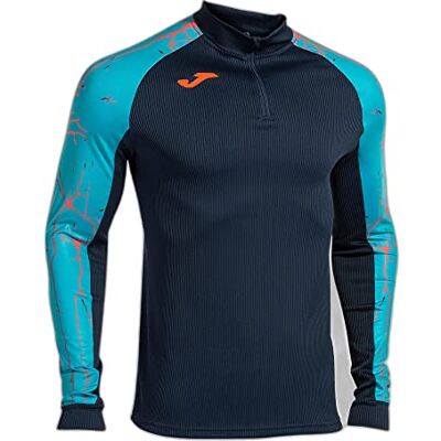 Joma Elite Ix sweatshirt, marinturkos, XS Joma Elite Ix sweatshirt, marinturkos, XS