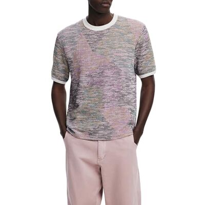 Desigual TS_arenys T-shirt för män, Röd röd, L Desigual TS_arenys T-shirt för män, Röd röd, L