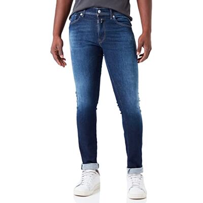 Replay Jondrill herr återvunna jeans, 007 mörkblå, 38W x 32L Replay Jondrill herr återvunna jeans, 007 mörkblå, 38W x 32L