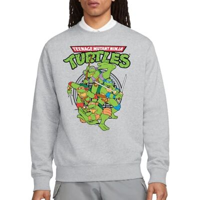 Mutant Tmnt Tmnt grupp Crew tröja, atletisk ljung, X-Large, Atletisk Heather, XL Mutant Tmnt Tmnt grupp Crew tröja, atletisk ljung, X-Large, Atletisk Heather, XL