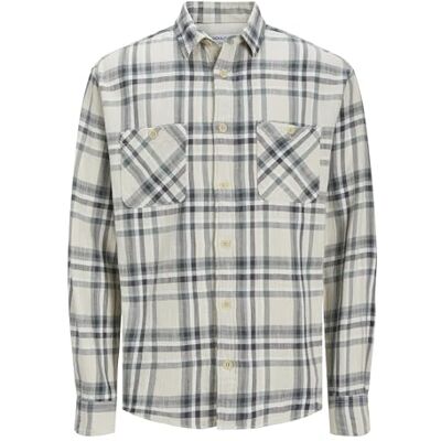 JACK & JONES Jjemichael Overshirt Ls Sn, Ökensalt, XL JACK & JONES Jjemichael Overshirt Ls Sn, Ökensalt, XL