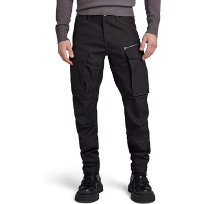 G-STAR RAW herr Rovic Zip 3D rak avsmalnande byxa Byxor, Svart (Dk Black D02190-d410-6484), 31W / 32L G-STAR RAW herr Rovic Zip 3D rak avsmalnande byxa Byxor, Svart (Dk Black D02190-d410-6484), 31W / 32L