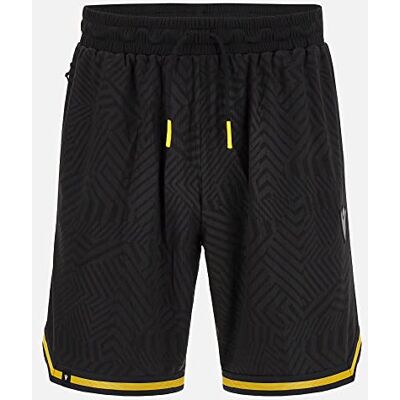 Macron Athleisure Scd Acapulco Basket Shorts Med Gry/Blk Man, herrshorts Macron Athleisure Scd Acapulco Basket Shorts Med Gry/Blk Man, herrshorts
