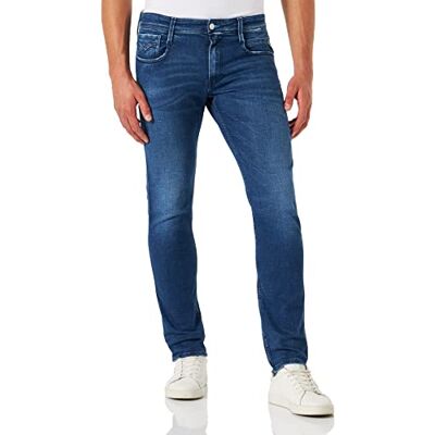 Replay herr Jeans Anbass, 007 mörkblå, 38W / 36L Replay herr Jeans Anbass, 007 mörkblå, 38W / 36L