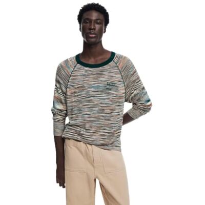 Desigual Man Template 1 Color N, 1001 Crudo, XXL, Vit, XXL Desigual Man Template 1 Color N, 1001 Crudo, XXL, Vit, XXL
