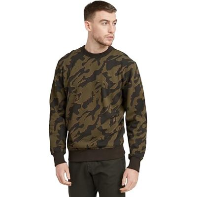 G-STAR RAW Island camo r tröja, Flerfärgad (Shadow Olive Island Camo D25104-d325-g739), XL G-STAR RAW Island camo r tröja, Flerfärgad (Shadow Olive Island Camo D25104-d325-g739), XL