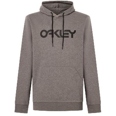 Oakley Herr B1b Pullover Hoodie 2.0, Ny atletisk grå/svart, M Oakley Herr B1b Pullover Hoodie 2.0, Ny atletisk grå/svart, M