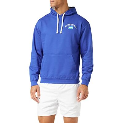 Supportershop unisex Argentina rugby huvtröja, unisex_vuxen, 5060672802031, blå, XL Supportershop unisex Argentina rugby huvtröja, unisex_vuxen, 5060672802031, blå, XL