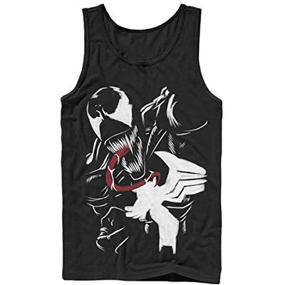 Marvel Mäns officiella Venom Paint Tank Top tröja, Svart, XL Marvel Mäns officiella Venom Paint Tank Top tröja, Svart, XL