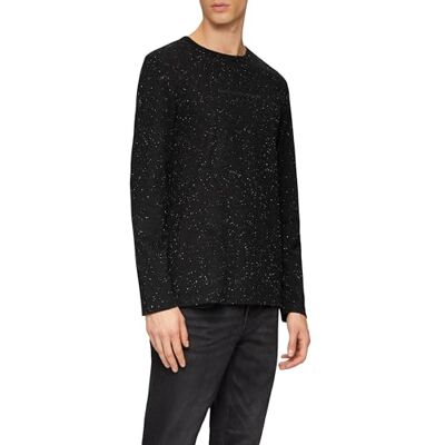 s.Oliver långärmad skjorta med logotryck, 99d1, XXL s.Oliver långärmad skjorta med logotryck, 99d1, XXL