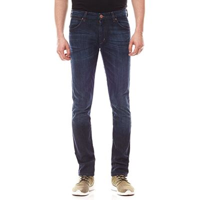 Wrangler herr jeans Larston Broken Patina Wrangler herr jeans Larston Broken Patina