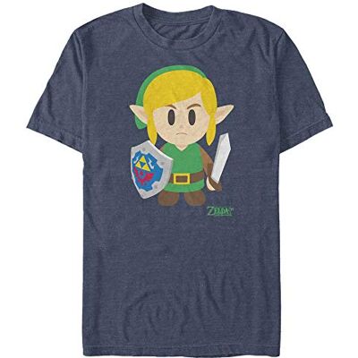 Nintendo Män Zelda Link's Awakening Batttle Ready T-shirt Nintendo Män Zelda Link's Awakening Batttle Ready T-shirt