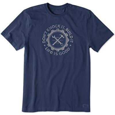 Life Is Good Mens Crusher t-shirt Chilln' & Grillin Life Is Good Mens Crusher t-shirt Chilln' & Grillin