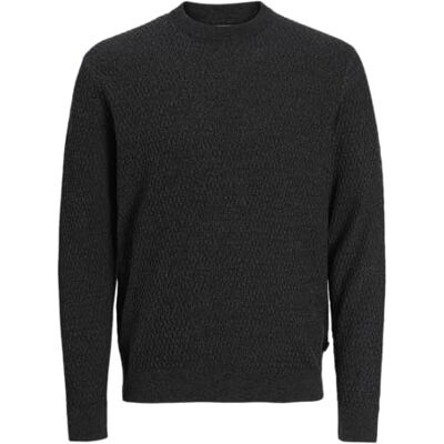 JACK & JONES Jprblareagan stickad crew neck, Volcanic Ash, XS JACK & JONES Jprblareagan stickad crew neck, Volcanic Ash, XS