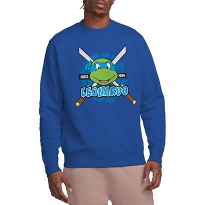 Mutant Tmnt Leonardo Since 1984 Crew Sweatshirt, kungsblå, XX-Large, Kunglig, XXL Mutant Tmnt Leonardo Since 1984 Crew Sweatshirt, kungsblå, XX-Large, Kunglig, XXL