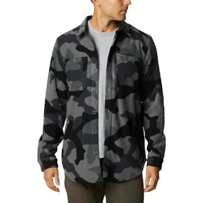 COLUMBIA Sweater Flare Gun™ Fleece Over Shirt Black XXL Herr, Svart, XXL COLUMBIA Sweater Flare Gun™ Fleece Over Shirt Black XXL Herr, Svart, XXL