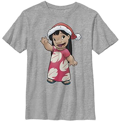 Disney Pojkar Lilo Holiday T-shirt, Sportig Heather, L Disney Pojkar Lilo Holiday T-shirt, Sportig Heather, L