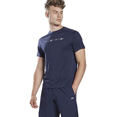 Reebok Lm Perforated SS Herr T-tröja Reebok Lm Perforated SS Herr T-tröja