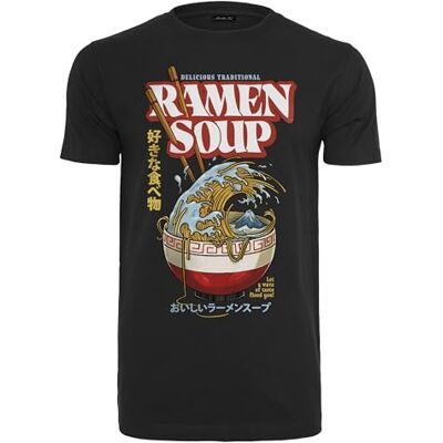 Tee herr t-shirt ramen soup te, tryck t-shirt för män, grafisk t-shirt, streetwear, svart, M Tee herr t-shirt ramen soup te, tryck t-shirt för män, grafisk t-shirt, streetwear, svart, M
