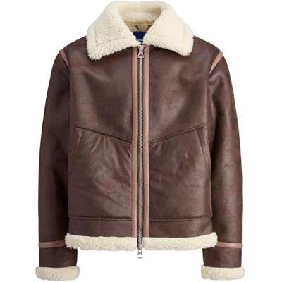 JACK & JONES Jorliverpool Aviator jacka Sn, chokladkaka, xx_l, chokladkaka, XXL JACK & JONES Jorliverpool Aviator jacka Sn, chokladkaka, xx_l, chokladkaka, XXL