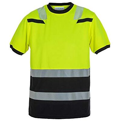 Hydrowear 040465YB-XS TULSA Trendy High Visible Line T-shirt, Hi-Vis Yellow/Black, storlek XS Hydrowear 040465YB-XS TULSA Trendy High Visible Line T-shirt, Hi-Vis Yellow/Black, storlek XS
